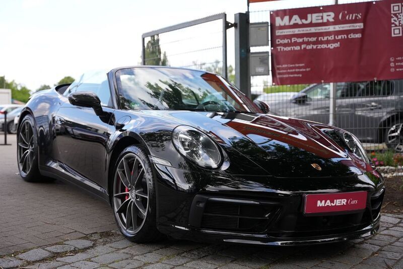 Schwarz Gebraucht 2020 Porsche 911 Carrera GTS Cabrio | 139.890 € (Fairer Preis) - Bild 1/4