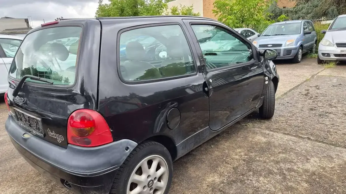 Gebraucht Renault Twingo Initiale 75 PS (55 kW) 2003 Perlmuttschwarz Kleinwagen