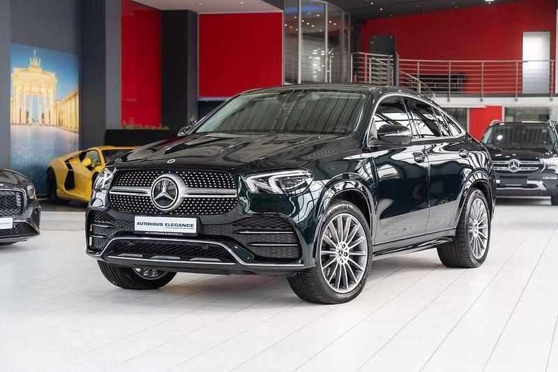Smaragdgruen Gebraucht 2022 Mercedes GLE400 AMG line SUV | 77.980 € (Fairer Preis) - Bild 1/4