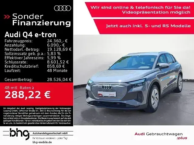 Gebraucht Audi Q4 e-tron Basis 125 kW (170 PS) 2023 SUV