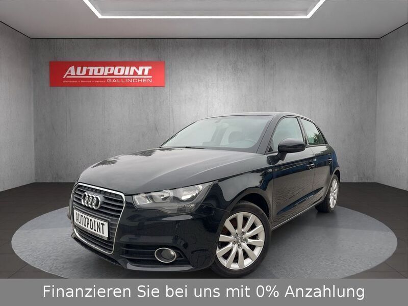 Schwarz Gebraucht 2014 Audi A1 Sportback Ambition Kleinwagen | 9.749 € (Fairer Preis) - Bild 1/4