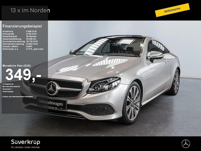 Silber Gebraucht 2017 Mercedes E200 Avantgarde Coupé | 28.970 € (Etwas zu teuer) - Bild 1/4