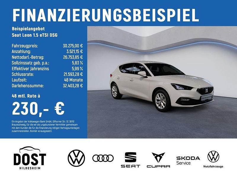 Neu Seat Leon 150 PS (110 kW) 2026 Weiß Limousine