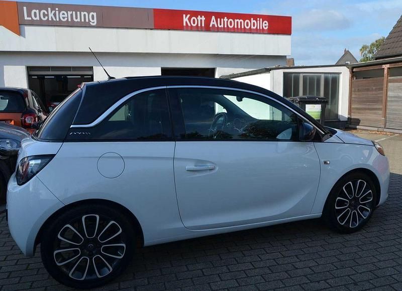 Weiß Gebraucht 2016 Opel Adam Open Air Kleinwagen | 8.850 € (Fairer Preis) - Bild 1/4