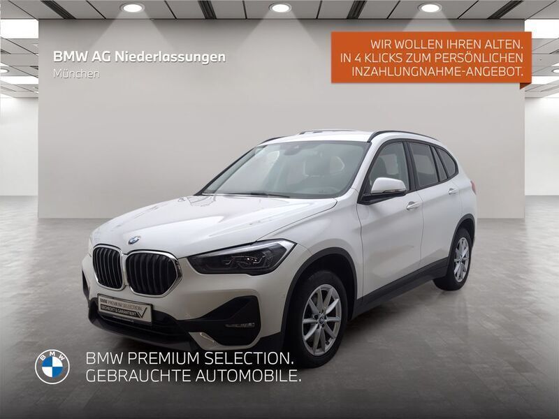 Weiß Gebraucht 2022 BMW X1 Sport Line SUV | 25.507 € (Guter Preis) - Bild 1/4