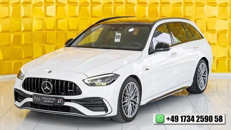 Weiß Gebraucht 2023 Mercedes C43 AMG AMG Limousine | 50.490 € (Guter Preis) - Bild 1/4