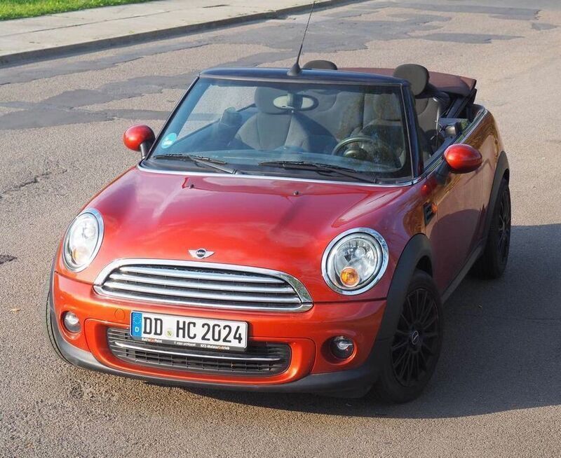 Gebraucht Mini Cooper 122 PS (89 kW) 2011 Orange Kleinwagen