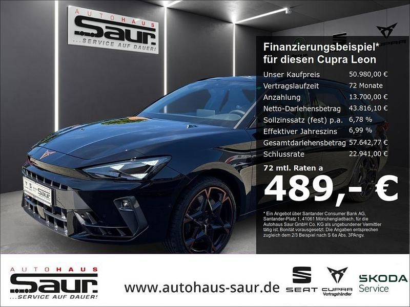 Schwarz Neu 2025 Cupra Leon VZ Kombi | 50.980 € (Teuer) - Bild 1/4