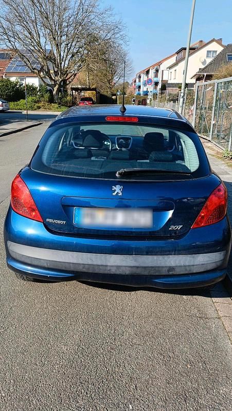 Gebraucht Peugeot 207 88 PS (64 kW) 2006 Blau Kleinwagen