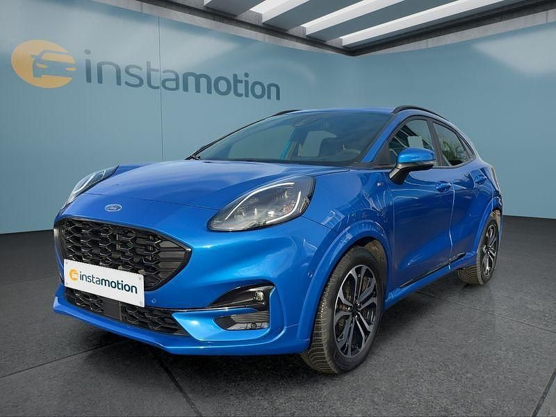 Blau Gebraucht 2024 Ford Puma ST-Line X SUV | 22.399 € (Fairer Preis) - Bild 1/4