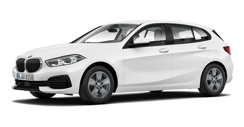 Weiß Gebraucht 2022 BMW 118 Advantage Kleinwagen | 24.280 € (Fairer Preis) - Bild 1/4