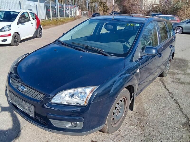 Blau Gebraucht 2007 Ford Focus Style Kombi | 400 € (Superpreis) - Bild 1/4