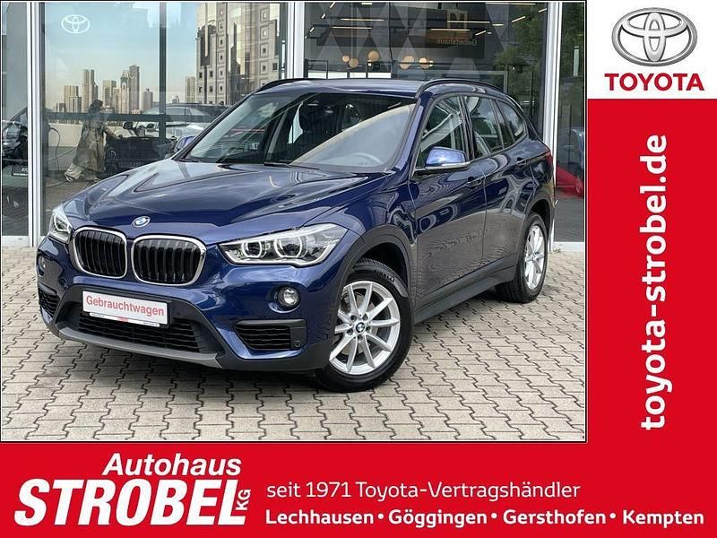 Mediterranblau metallic Gebraucht 2018 BMW X1 Advantage SUV | 19.280 € (Fairer Preis) - Bild 1/4