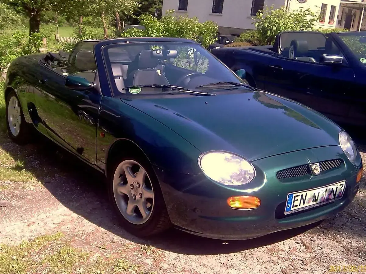Gebraucht MG F 120 PS (88 kW) 1997 Grün Cabrio