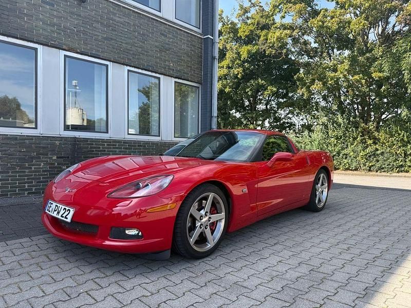Rot Gebraucht 2008 Corvette C6 Coupé | 32.900 € (Teuer) - Bild 1/4