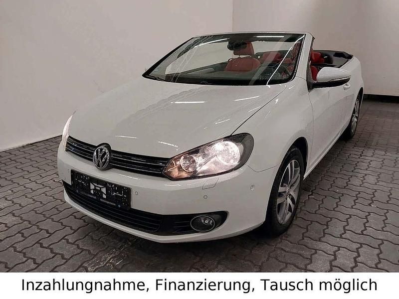 Weiß Gebraucht 2014 VW Golf Cabriolet Cabrio | 9.900 € (Fairer Preis) - Bild 1/4