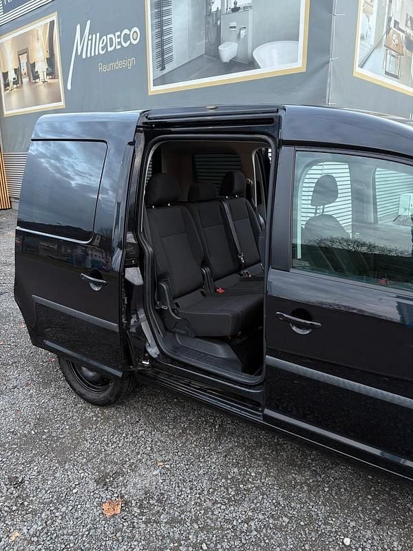 Gebraucht VW Caddy 131 PS (96 kW) 2020 Schwarz Van / Kleinbus