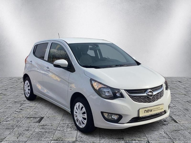 Gebraucht Opel Karl Active 73 PS (53 kW) 2018 Schneeweiss/summitwhite/arctic Kleinwagen