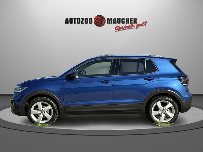 Gebraucht VW T-Cross Style 110 PS (80 kW) 2021 Reef blue metallic SUV