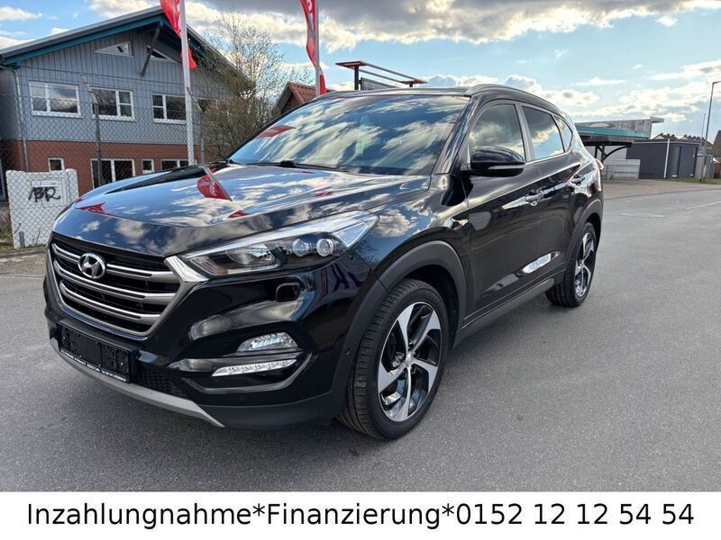 Gebraucht Hyundai Tucson Premium 141 PS (103 kW) 2017 Schwarz SUV