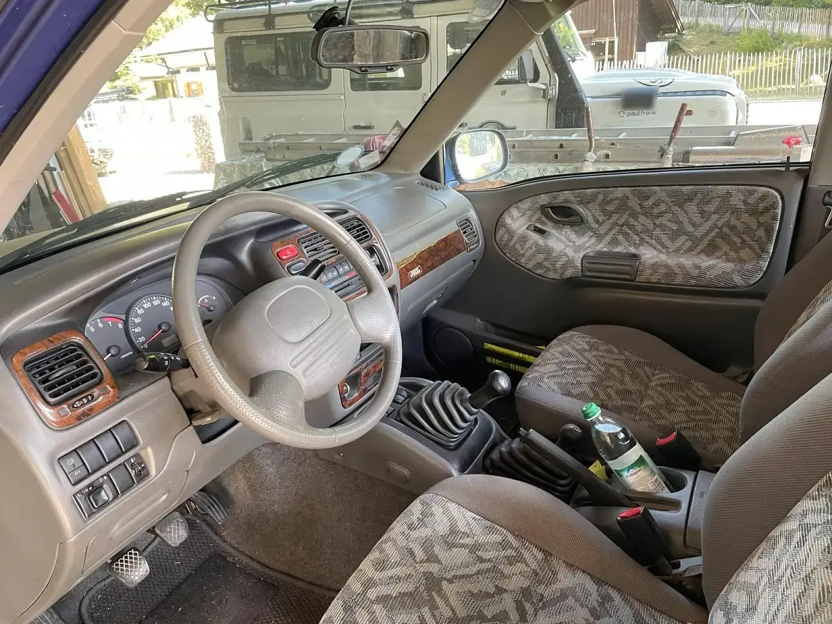 Gebraucht Suzuki Grand Vitara 120 PS (88 kW) 1998 Blau Cabrio