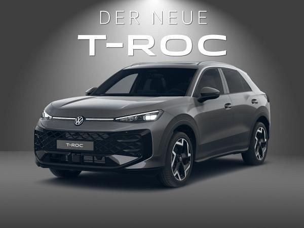 Neu VW T-Roc R-line 150 PS (110 kW) 2025 Grau (wolf grey metallic) SUV