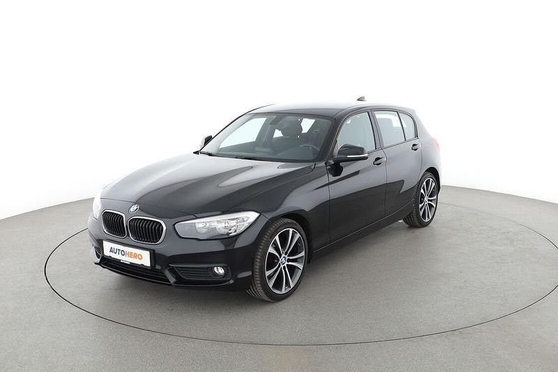 Schwarz Gebraucht 2017 BMW 116 Sport Line Kleinwagen | 12.670 € (Fairer Preis) - Bild 1/3