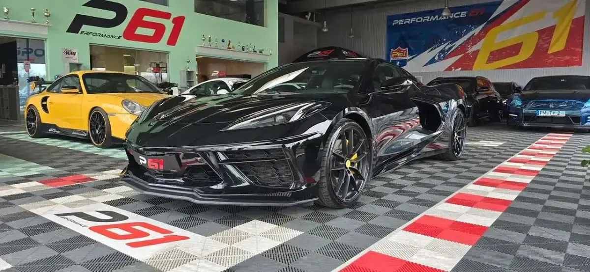 Używany Corvette C8 481 KM (353 kW) 2022 Czarny Coupe
