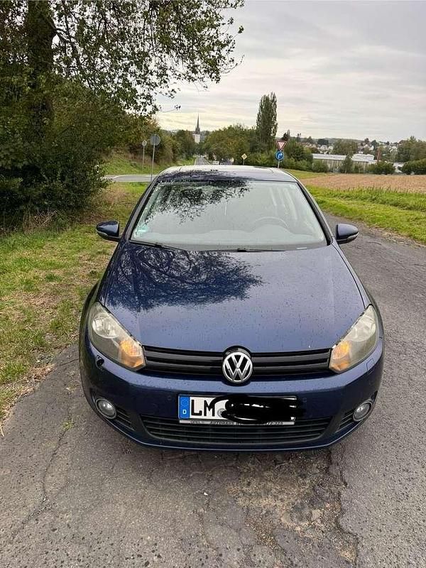 Blau Gebraucht 2009 VW Golf VI Trendline Kleinwagen | 4.199 € (Guter Preis) - Bild 1/4