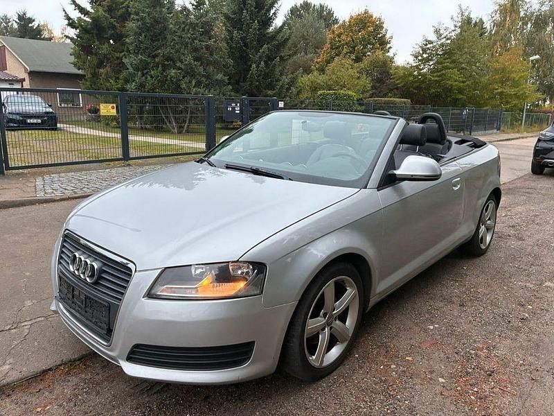 Silber Gebraucht 2008 Audi A3 Cabriolet Attraction Cabrio | 3.190 € - Bild 1/4