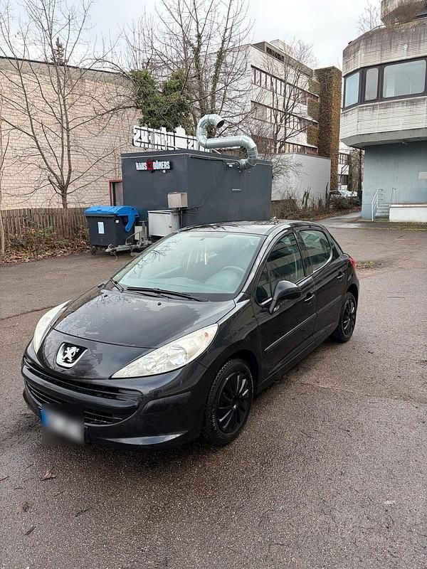 Gebraucht Peugeot 207 74 PS (54 kW) 2009 Schwarz Kleinwagen