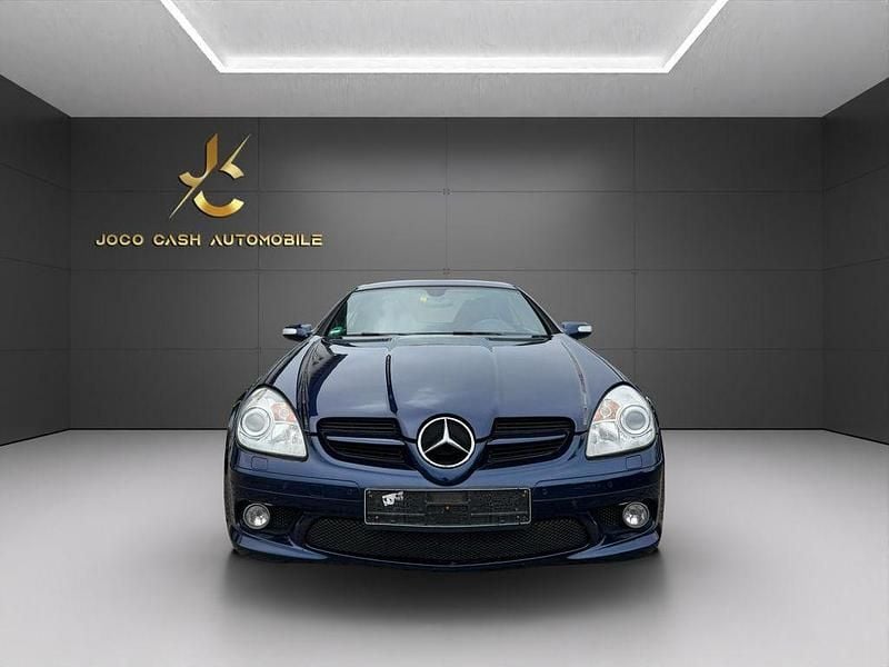 Gebraucht Mercedes SLK350 AMG 272 PS (200 kW) 2006 Blau Cabrio
