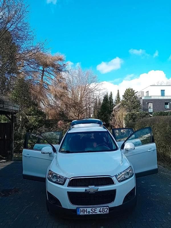 Second-hand Chevrolet Captiva 165 CP (121 kW) 2012 Alb SUV