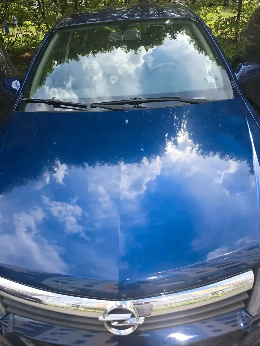 Gebraucht Opel Astra 105 PS (77 kW) 2005 Blau Limousine