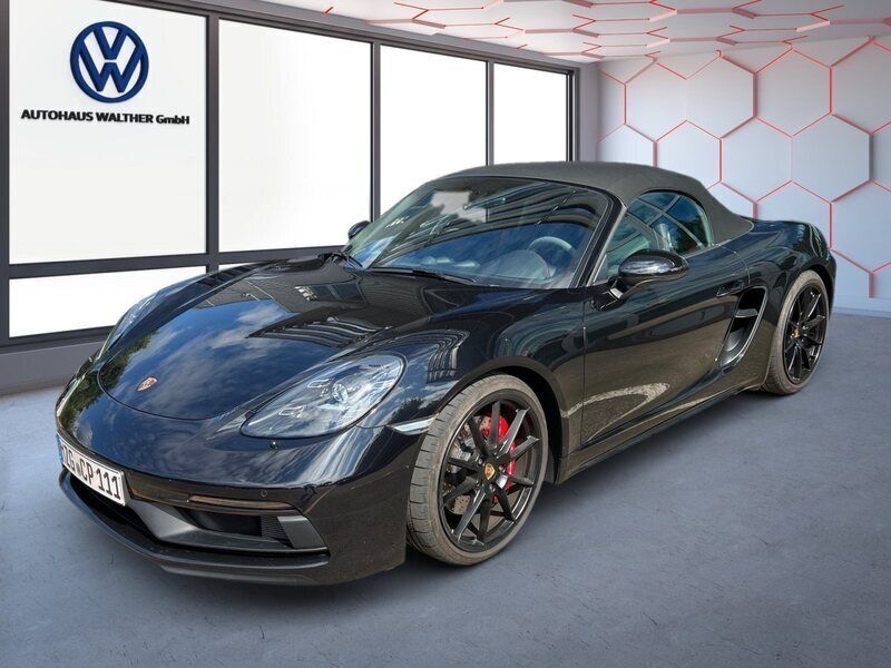 Schwarz Gebraucht 2024 Porsche 718 Boxster Cabrio | 114.950 € (Teuer) - Bild 1/4