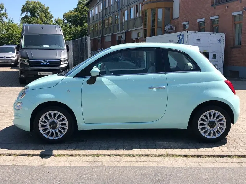 Gebraucht Fiat 500 Lounge 69 PS (50 kW) 2019 Grün Kleinwagen