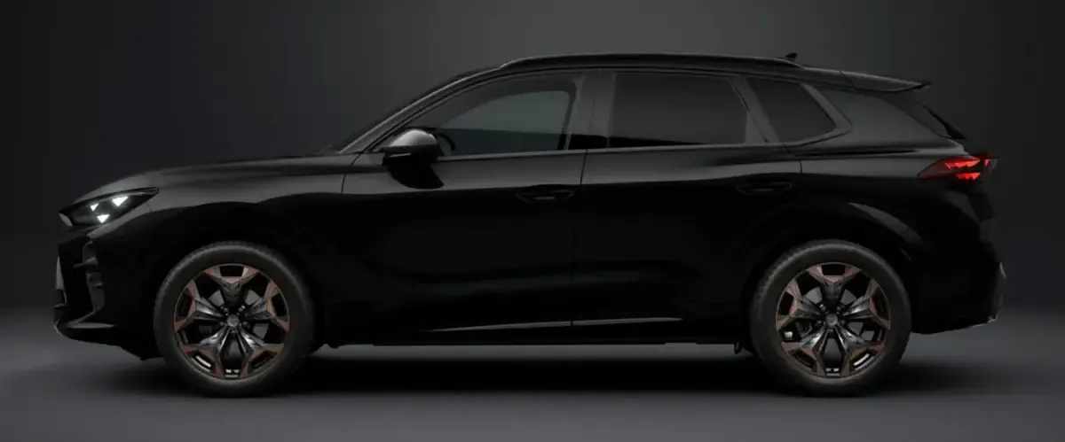 Uusi Cupra Terramar 150 HP (110 kW) 2025 Musta Katumaasturi