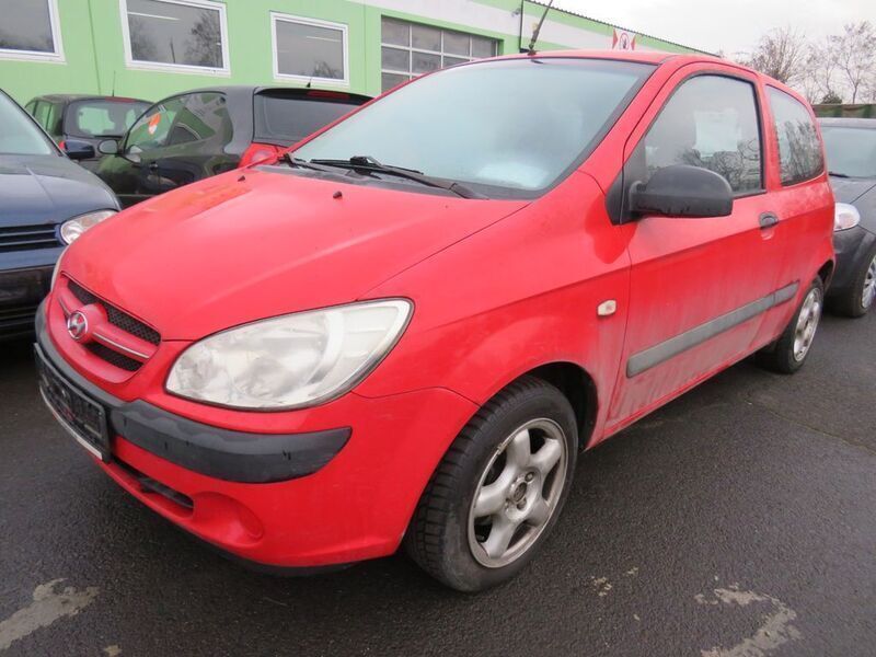 Rot Gebraucht 2006 Hyundai Getz Kleinwagen | 850 € (Superpreis) - Bild 1/4