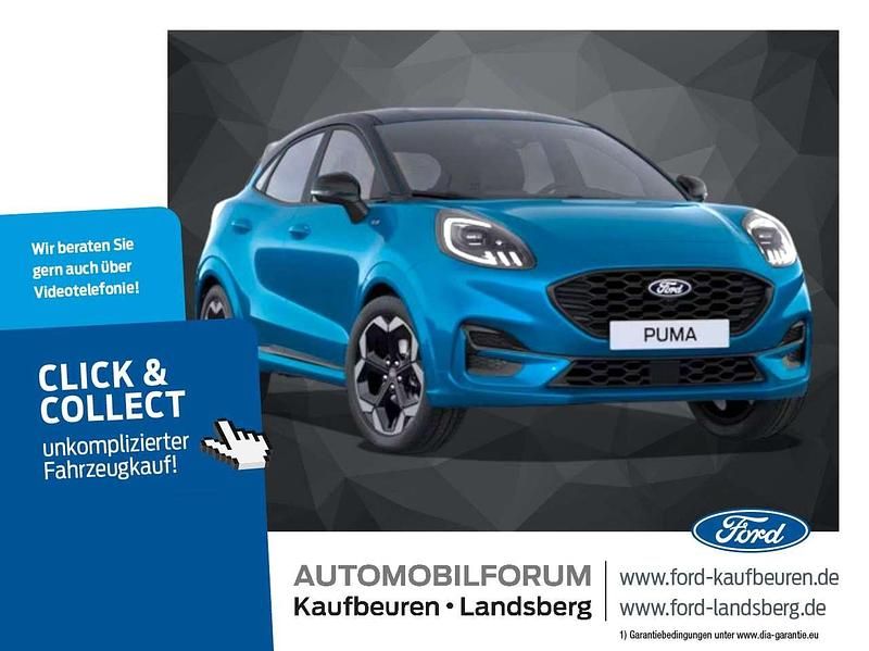 Neu Ford Puma ST-Line X 155 PS (114 kW) 2026 Digital aqua blue Limousine