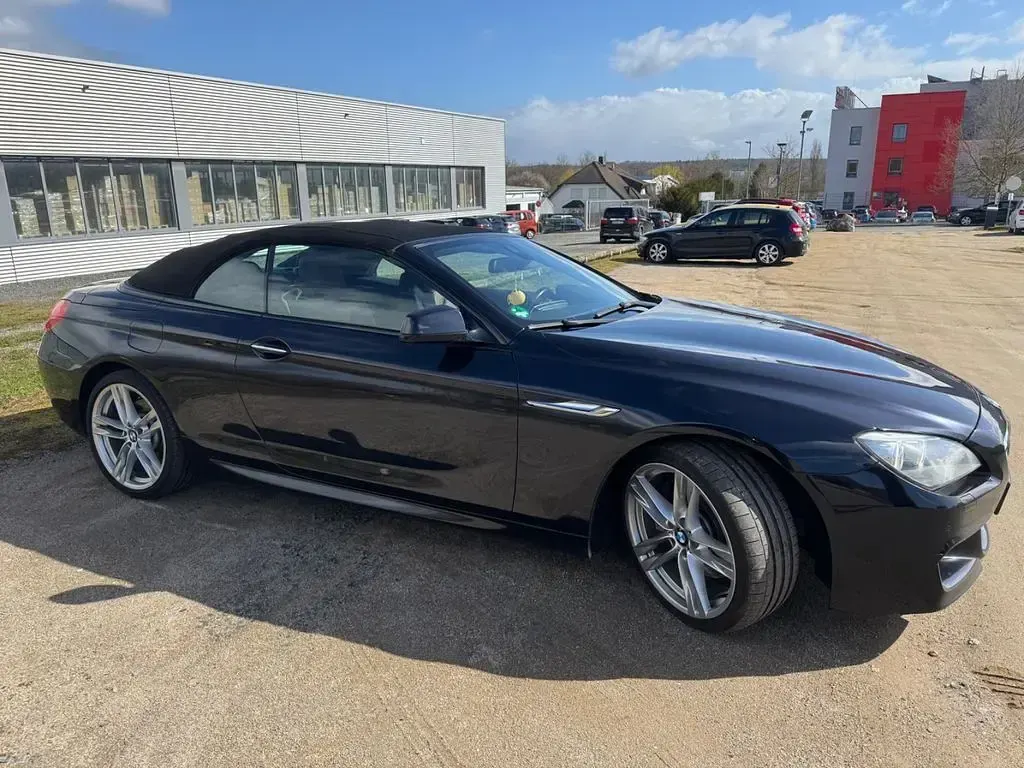 Gebraucht BMW 640 Cabriolet 313 PS (230 kW) 2012 Blau Cabrio