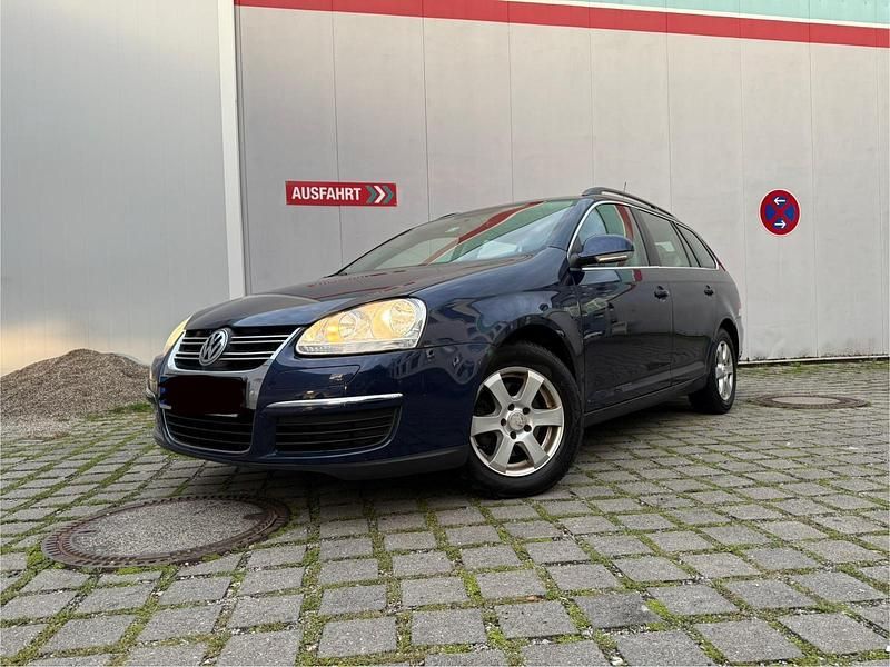 Blau Gebraucht 2009 VW Golf VI Kombi | 2.500 € (Guter Preis) - Bild 1/4