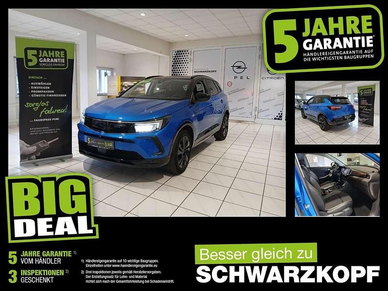 Blau Gebraucht 2022 Opel Grandland X SUV | 18.440 € (Fairer Preis) - Bild 1/4