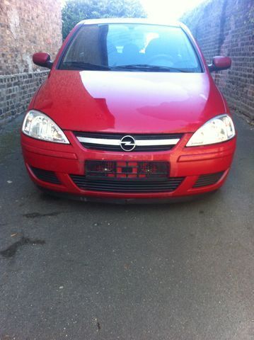 Rot metallic Gebraucht 2005 Opel Corsa Kleinwagen | 2.000 € (Teuer) - Bild 1/4