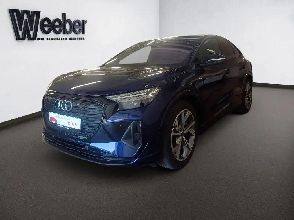 Gebraucht Audi Q4 Sportback e-tron Advanced 219 kW (299 PS) 2022 Navarrablau (metallic) SUV