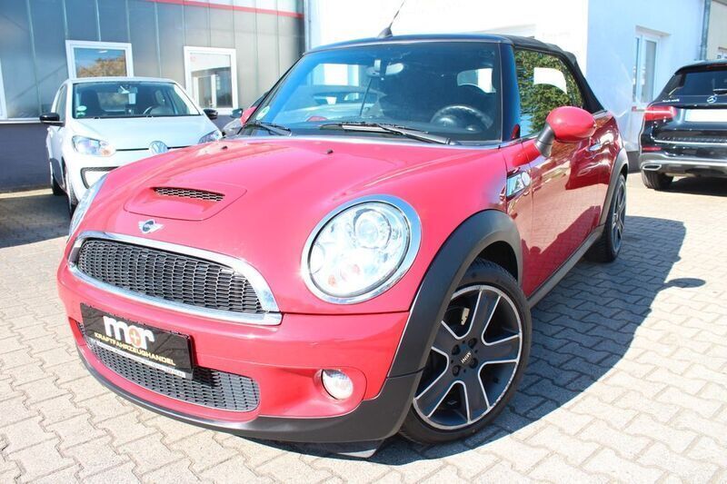 Rot Gebraucht 2009 Mini Cooper S Cabriolet Cabrio | 9.990 € (Guter Preis) - Bild 1/4