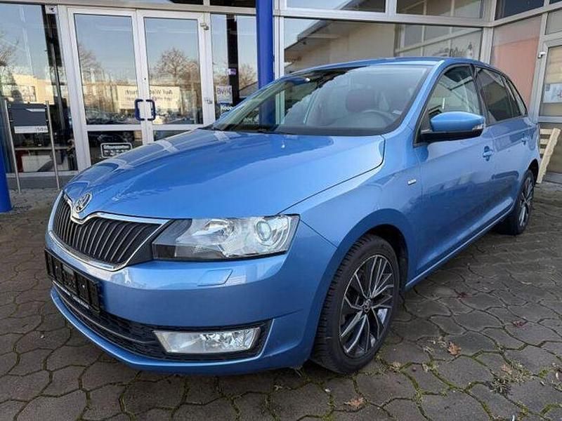 Gebraucht Skoda Rapid Drive 110 PS (80 kW) 2017 Blau Kleinwagen