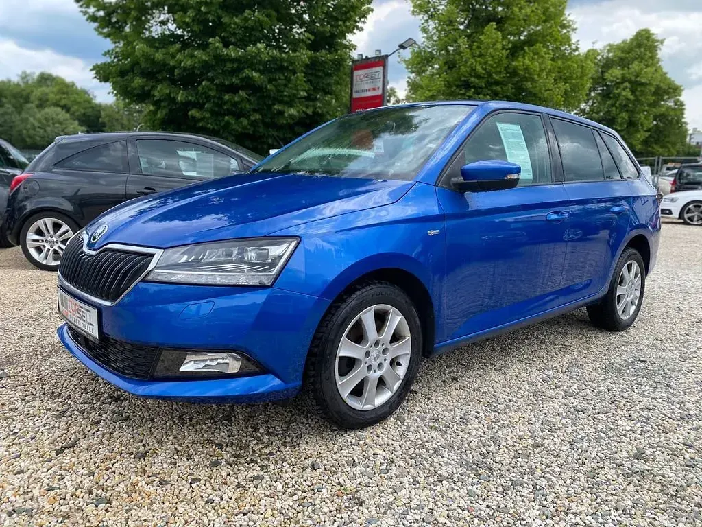 Gebraucht Skoda Fabia Soleil 110 PS (80 kW) 2019 Blau Kleinwagen