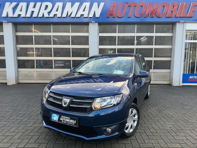 Blau Gebraucht 2016 Dacia Sandero Kleinwagen | 6.299 € (Superpreis) - Bild 1/4