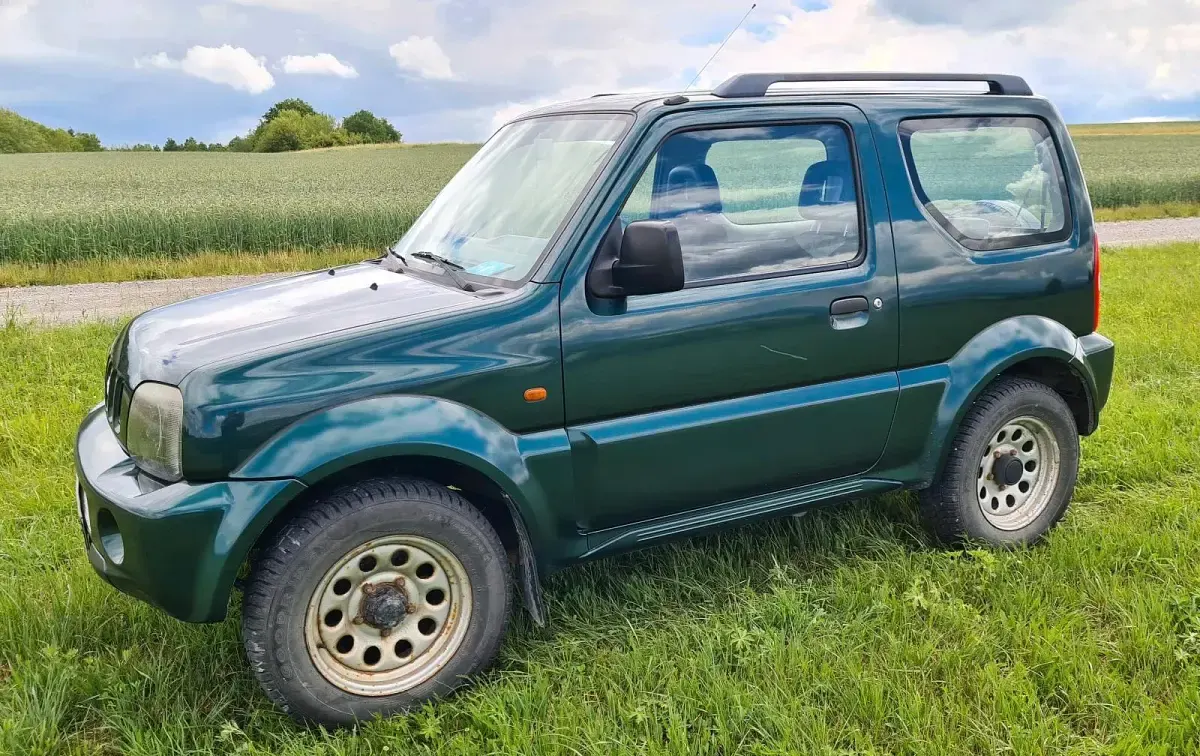 Gebraucht Suzuki Jimny 80 PS (58 kW) 2001 Grün SUV