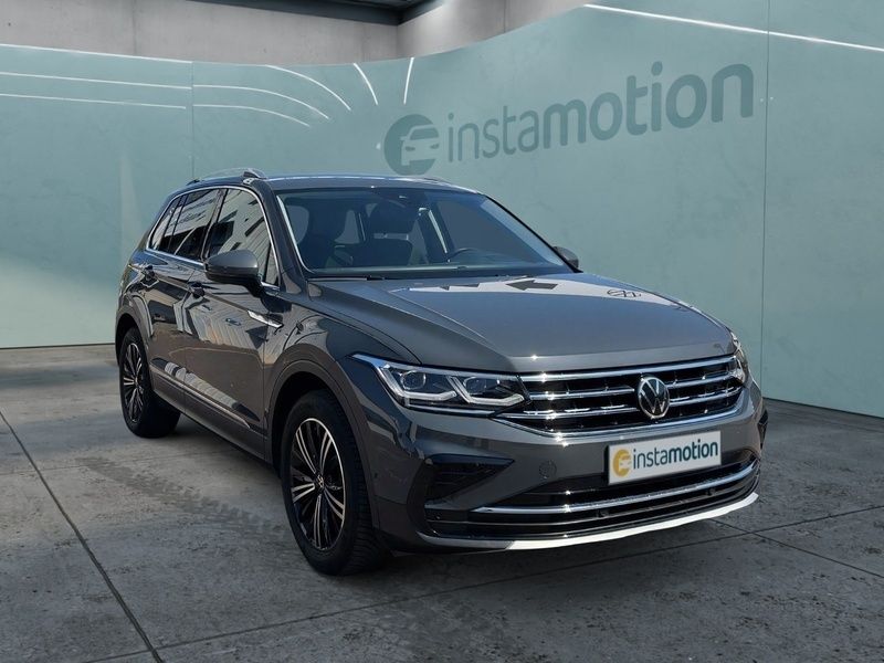 Grau Gebraucht 2021 VW Tiguan Elegance SUV | 30.463 € (Fairer Preis) - Bild 1/4